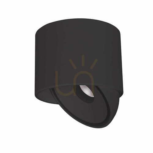 Kontrola Plafon LED Max Light Vector C0266 černý 10W 3000K 11,5 cm