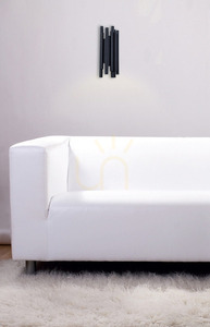 Nástěnné svítidlo Max Light Organic černé stmívatelné LED 8W W0286D small 1