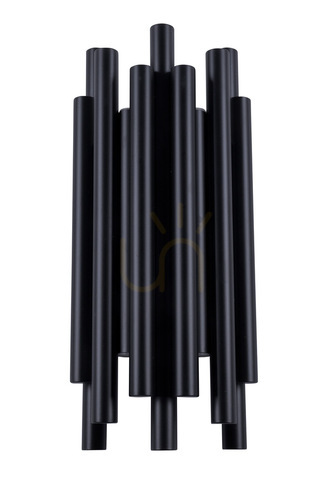 Kontrola Nástěnné svítidlo Max Light Organic černé stmívatelné LED 8W W0286D