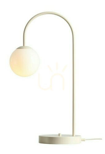 Kontrola Stolní lampa Aldex Una béžová sklo kov 1116B9