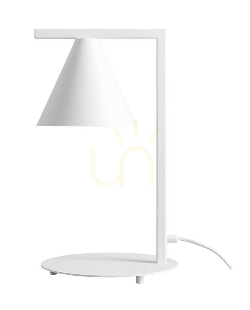 Kontrola Stolní lampa Aldex Form bílá kov 40 cm 1108B Stolní lampa Aldex Form bílá kov 40 cm 1108B