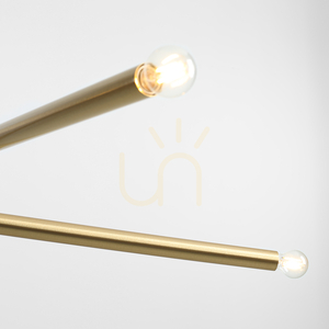 Závěsné svítidlo Aldex Tubo 4 Brass mosazné 4x E14 1072L40 small 1
