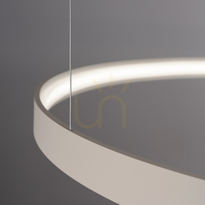 Lustr RIO 55 béžový LED 4000K, Ø 55 cm, 24 W, CRI 98 — THORO small 3