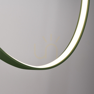 Závěsná lampa RIO 55 zelená olivová LED 3000K small 6
