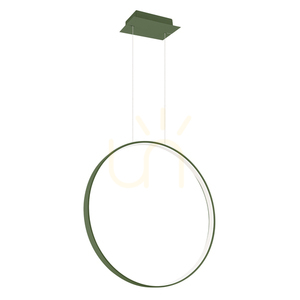 Závěsná lampa RIO 55 zelená olivová LED 3000K small 0