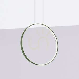 Závěsná lampa RIO 55 zelená olivová LED 4000K small 1