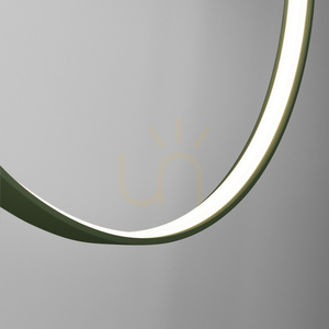 Závěsná lampa RIO 55 zelená olivová LED 4000K small 6