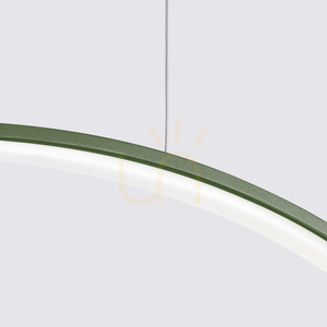 Závěsná lampa RIO 78 zelená olivová LED 4000K small 3