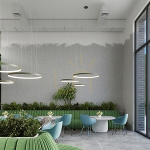 Lustr RIO 3 55/78/110 okrově červený LED 3000K Thoro small 11