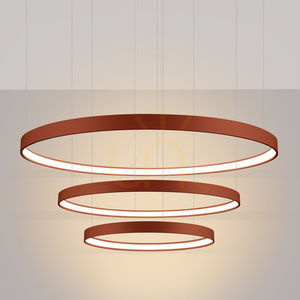 Lustr RIO 3 55/78/110 okrově červený LED 3000K Thoro small 2