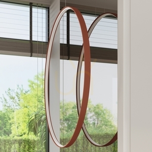RIO 78 okrově červená závěsná lampa LED 3000K small 14