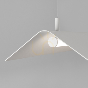 Závěsná lampa ELVA bílá LED 4000K small 4