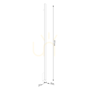 Nástěnné svítidlo LAGOM 150 bílé LED 3000K small 7