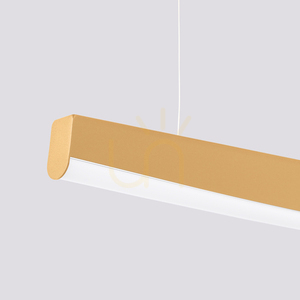 JORUN 150 zlatá LED závěsná lampa 3000K small 3