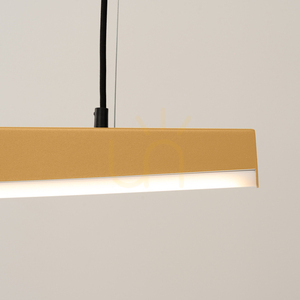 JORUN 150 zlatá LED závěsná lampa 3000K small 4