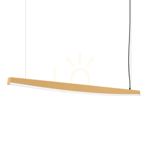 JORUN 150 zlatá LED závěsná lampa 3000K small 0