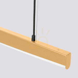 JORUN 150 zlatá LED 4000K závěsná lampa small 6