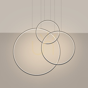 Závěsné svítidlo RIO 3 55/78/110 černá LED 3000K small 2