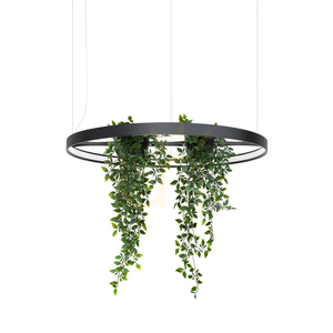 Lustr RIO BIO 78 černý LED 33 W 3000K s prstencem na rostliny Thoro TH.551 small 0