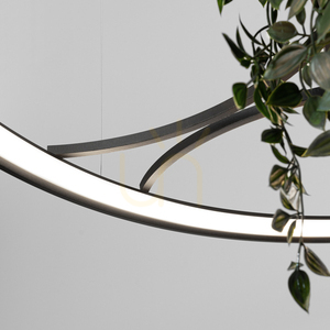 Lustr RIO BIO 110 černý LED 4000K small 6
