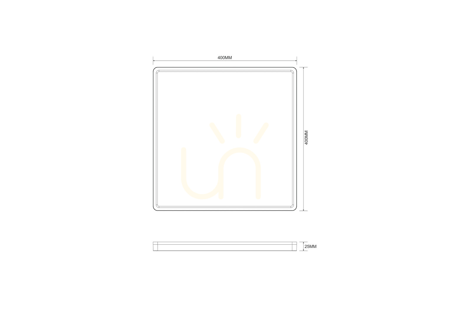 Stropné svietidlo Zuma Line COLIS MS748400S-3-BK LED čierna