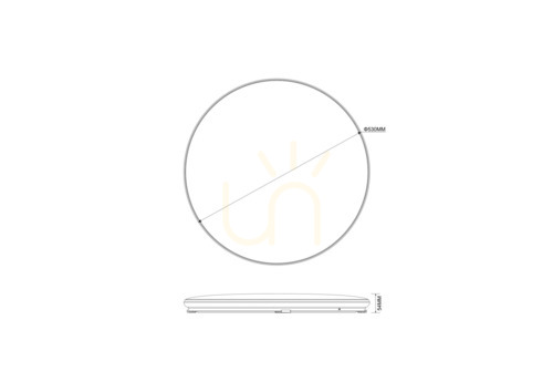 Kontrola Stropní svítidlo Zuma Line OMAR JE-DHR-0530-GD LED zlatá