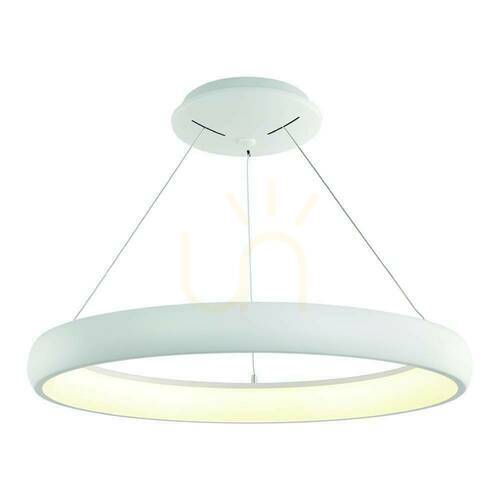 Kontrola Závěsné světlo Rotto White 4000K 50W 610 mm Open Design Highlights