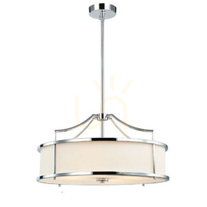 Závěsná lampa Stanza 4xE27 bílá/chrom Open Design Highlights small 0