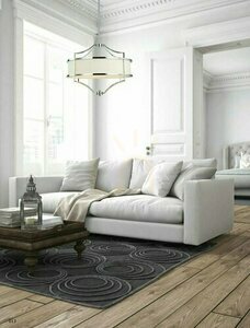 Závěsná lampa Open Design Highlights Stesso bílá/chrom 4xE27 420 mm small 1