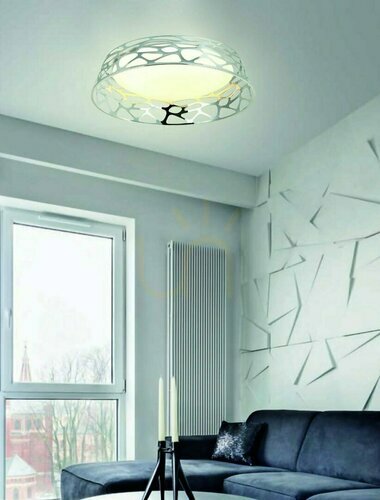 Kontrola Plafon Forina bílý chrom LED 48W 3000K 760 mm Open Design Highlights