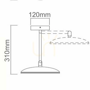 Nástěnné LED svítidlo Belli IP44 bílé chrom Open Design Highlights small 1
