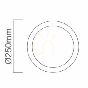 Nástěnné LED svítidlo Belli IP44 bílé chrom Open Design Highlights small 4