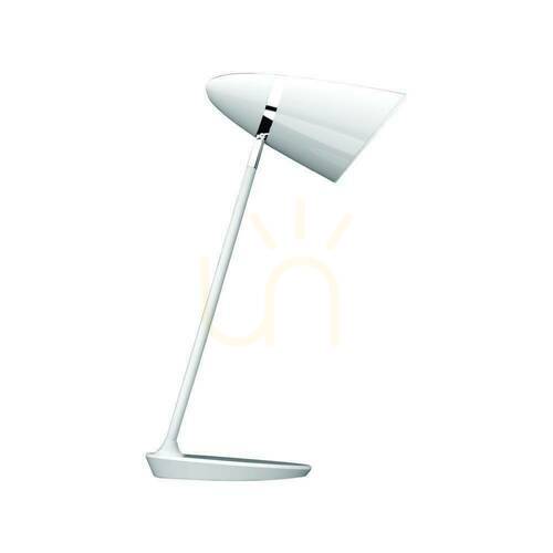 Kontrola Stolní lampa Open Design Highlights Elmo bílá perleť chrom E27 metal 462 mm