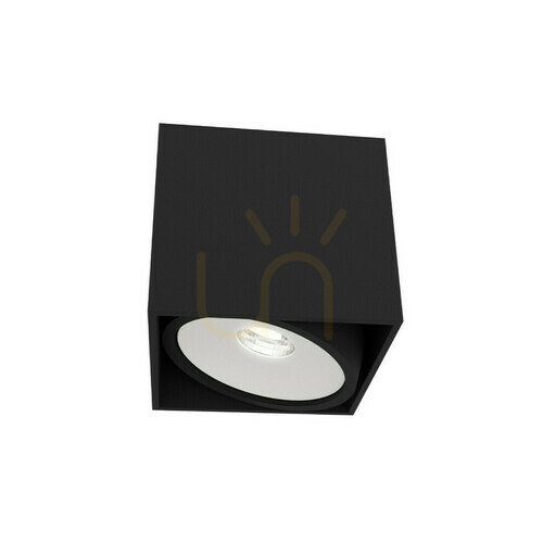 Kontrola Stropní svítidlo Cardi Open Design Highlights bílá/černá GU10 hliník, kov