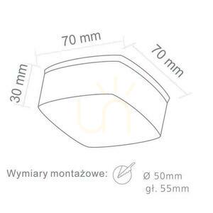 Zapuštěné svítidlo Caps Open Design Highlights LED 5W 3000K bílé matné IP20 small 1