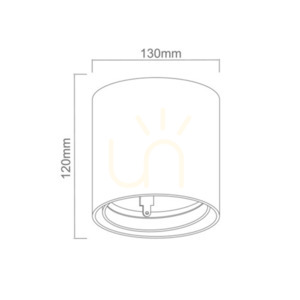 Stropní svítidlo Open Design Highlights Neo černé GU10 8W Ø130 mm small 4