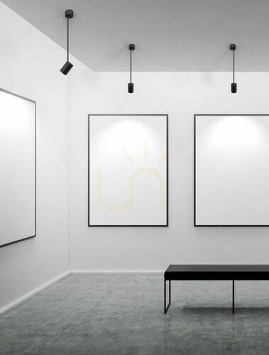 Kontrola Stropní svítidlo Open Design Highlights Tuka černé GU10 hliník 550 mm