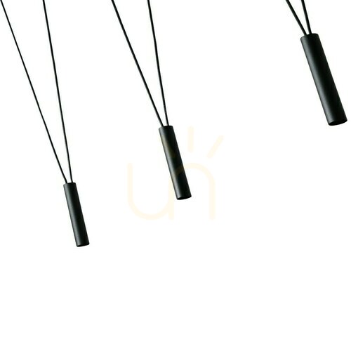Kontrola Závěsná lampa Viva III černá G9 3x3,5W Open Design Highlights