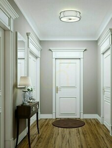 Plafon Pirelo Open Design Highlights bílý chrom 3xE14 40 cm small 1