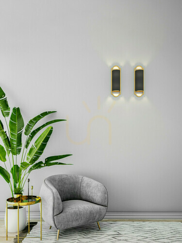 Kontrola Nástěnné svítidlo Open Design Highlights Libero bílé chrom E14 2×12W 230V