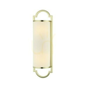 Nástěnná lampa Libero Open Design Highlights bílá krémová saténově zlatá E14 2x12W small 2