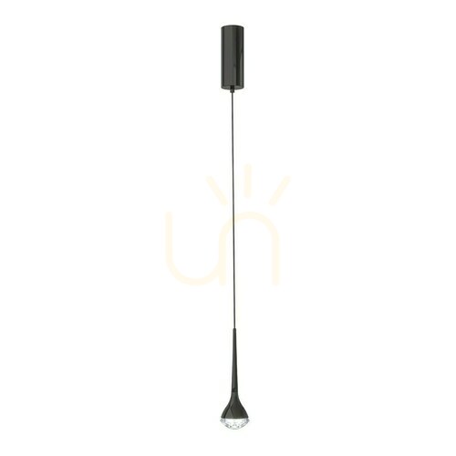 Kontrola Stropní svítidlo Crima Black 6W LED černé sklo Open Design Highlights