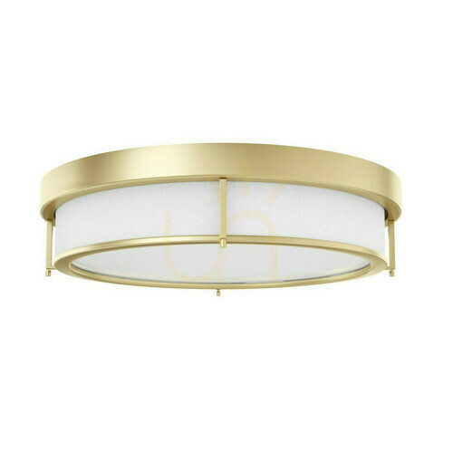 Kontrola Plafon Romi Open Design Highlights bílý saténové zlato 4xE14 50 cm