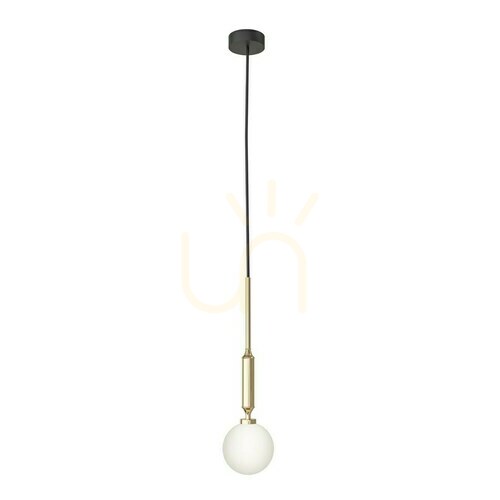Kontrola Závěsná lampa Ero I Gold C, bílo-opálové sklo, Open Design Highlights