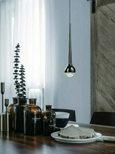Kontrola Závěsná lampa Cappi Cromo Open Design Highlights chrom LED 3000K 5W 536 lm