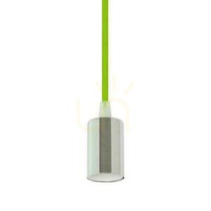 Závěsné svítidlo V-TAC Chrome Metal Green Wire VT-7338-GN Záruka 5 let small 1