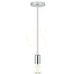 Závěsné svítidlo V-TAC Chrome Metal Pink Wire VT-7338-PK Záruka 5 let small 2