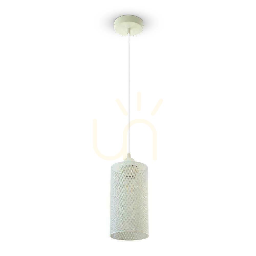 Kontrola Závěsné svítidlo V-TAC Tuba Grid White Mat VT-7132-MW Záruka 5 let Závěsné svítidlo V-TAC Tuba Grid White Mat VT-7132-MW Záruka 5 let