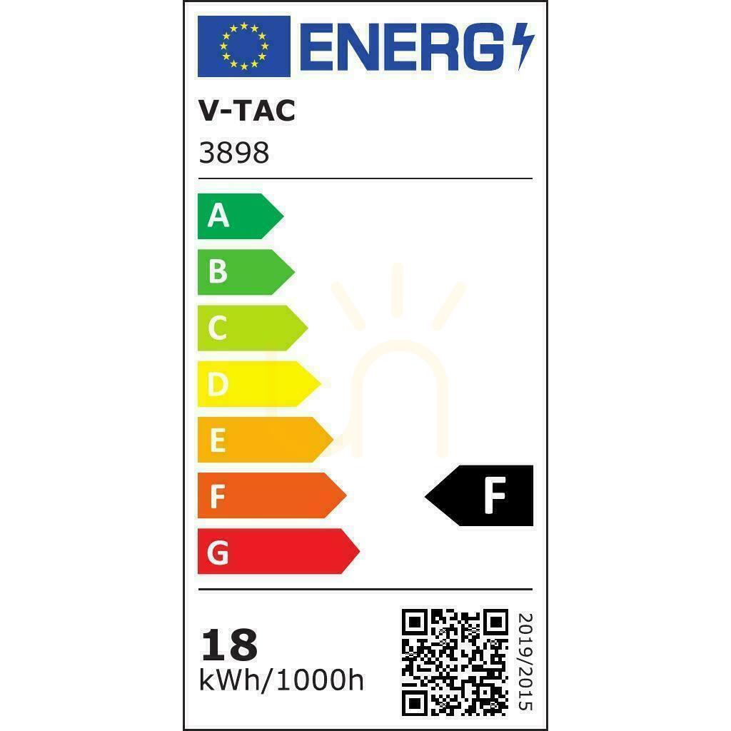 Pohled V-TAC 18W LED závěsné svítidlo Chrom fi985mm VT-7020 4000K 1350lm 3 roky záruka V-TAC 18W LED závěsné svítidlo Chrom fi985mm VT-7020 4000K 1350lm 3 roky záruka