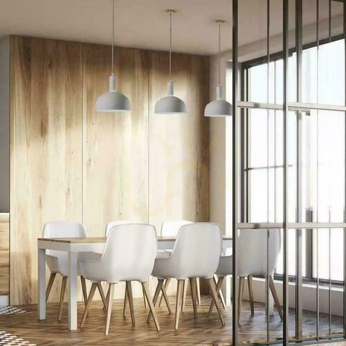 Kontrola V-TAC E14 Hliníkové závěsné svítidlo s bílým odstínem VT-7100-WH Záruka 5 let